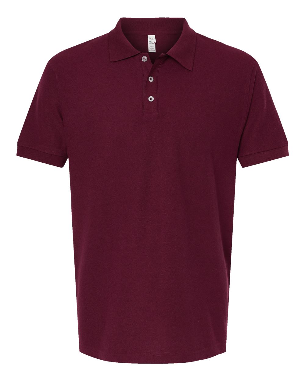 M&O Soft Touch Polo - 7006 - 7006M Maroon