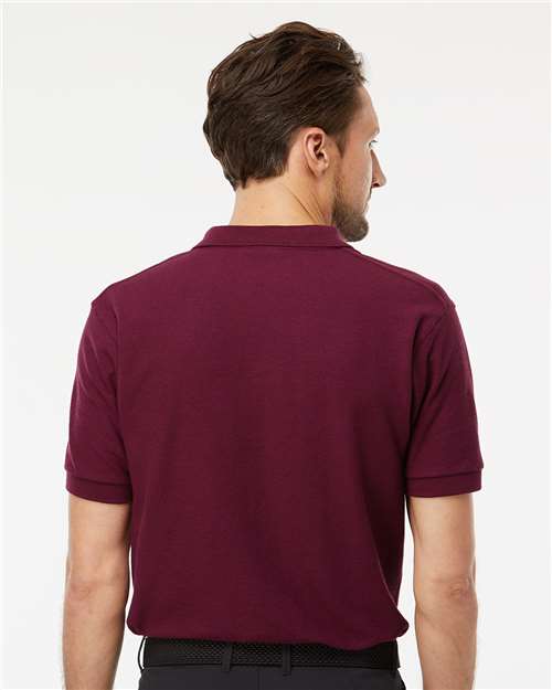 M&O Soft Touch Polo - 7006 - 7006M Maroon
