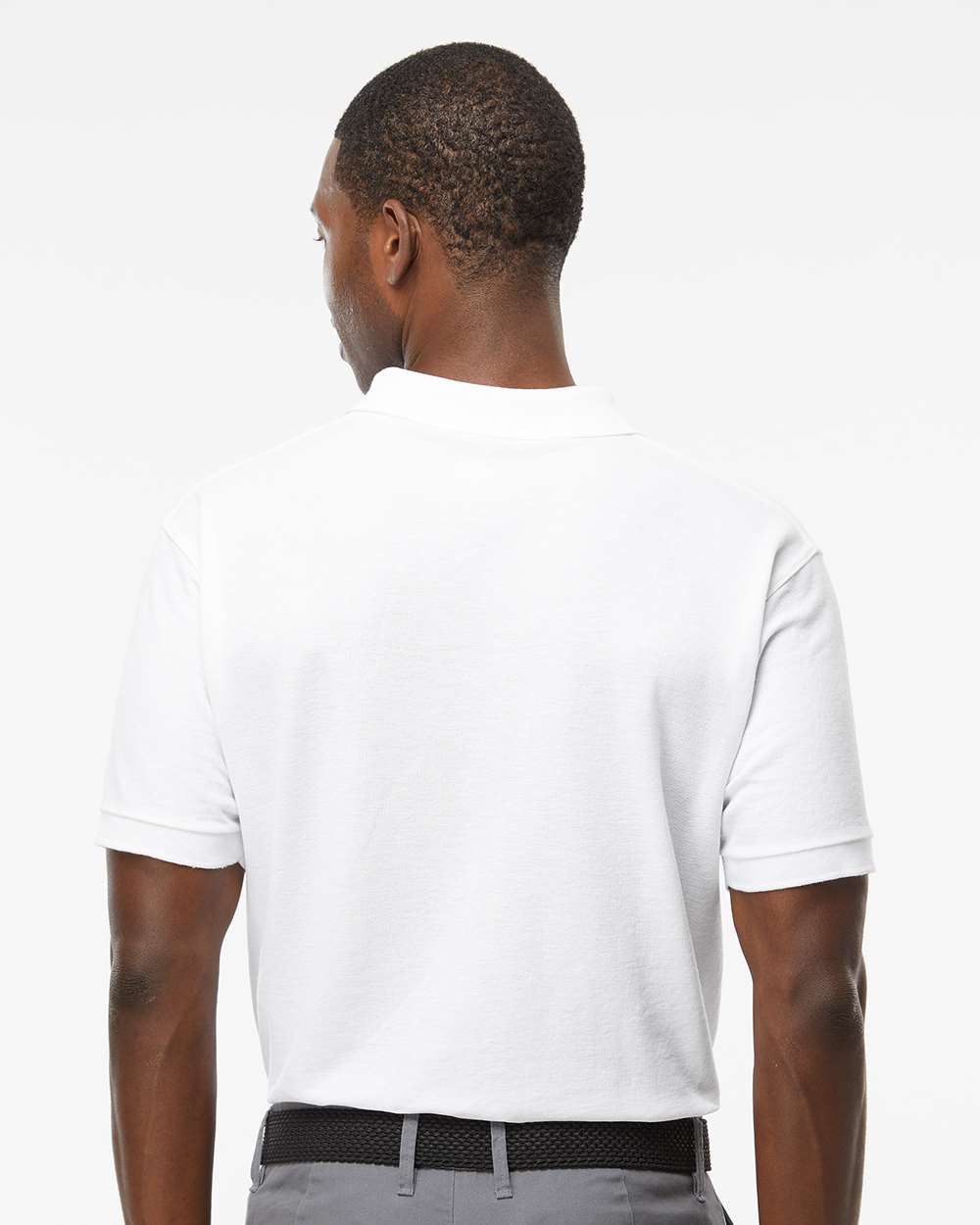 M&O Soft Touch Polo - 7006 - 7006M Fine White