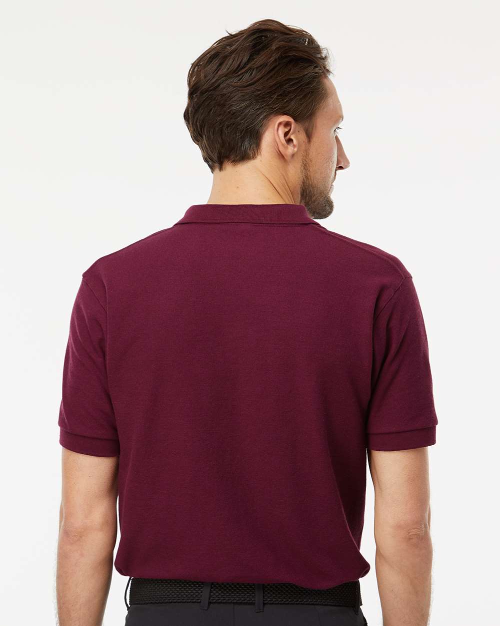 M&O Soft Touch Polo - 7006 - 7006M Maroon
