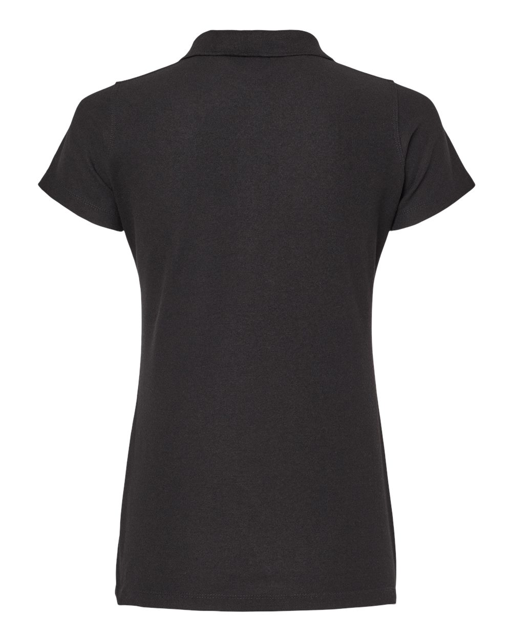 M&O Women's Soft Touch Polo - 7007 - 7007M Fine Black