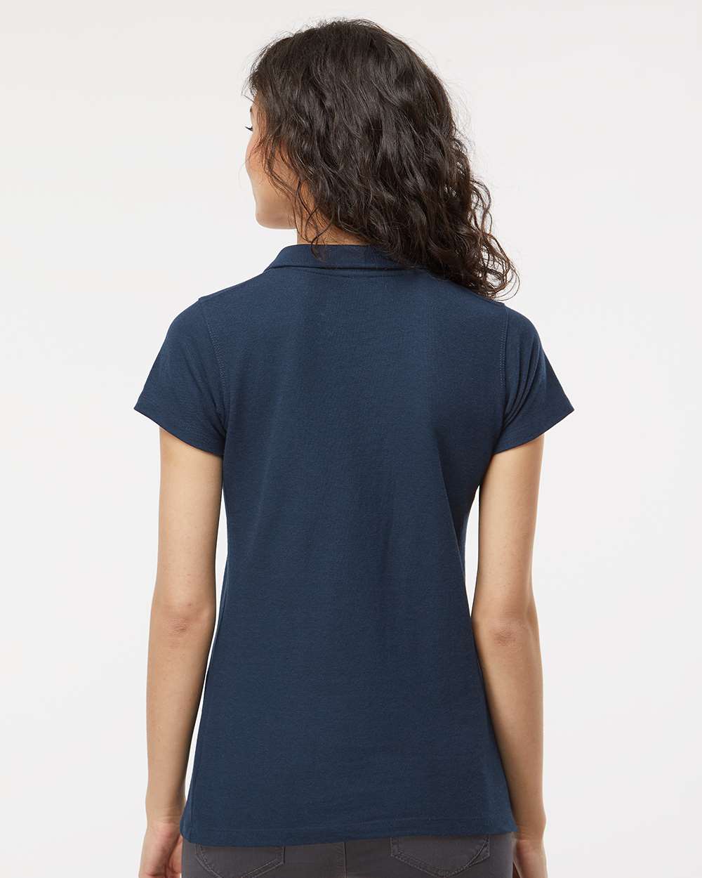 M&O Women's Soft Touch Polo - 7007 - 7007M Bright Navy