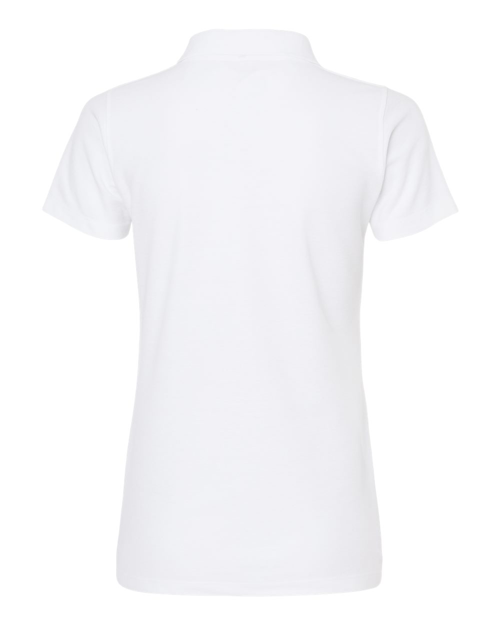 M&O Women's Soft Touch Polo - 7007 - 7007M Fine White