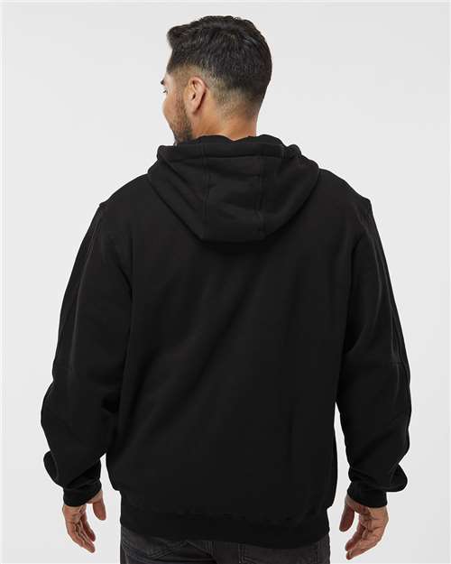 DRI DUCK Men's Crossfire Heavyweight Power Fleece Hooded Jacket with Thermal Lining - 7033 Black