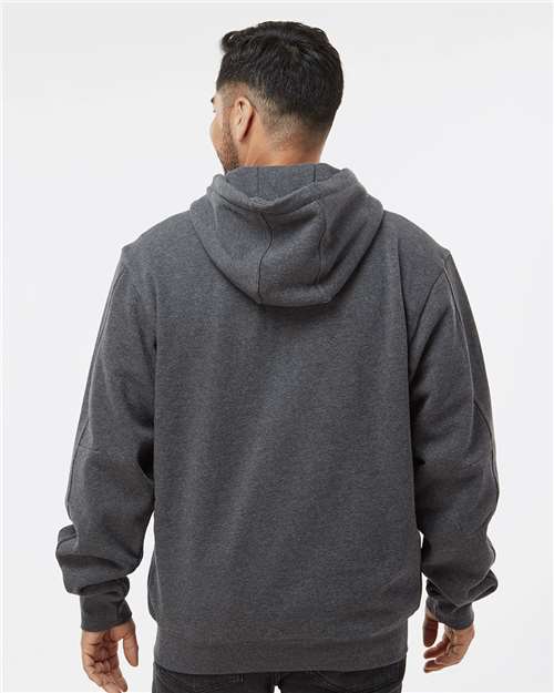 DRI DUCK Men's Crossfire Heavyweight Power Fleece Hooded Jacket with Thermal Lining - 7033 Dark Oxford