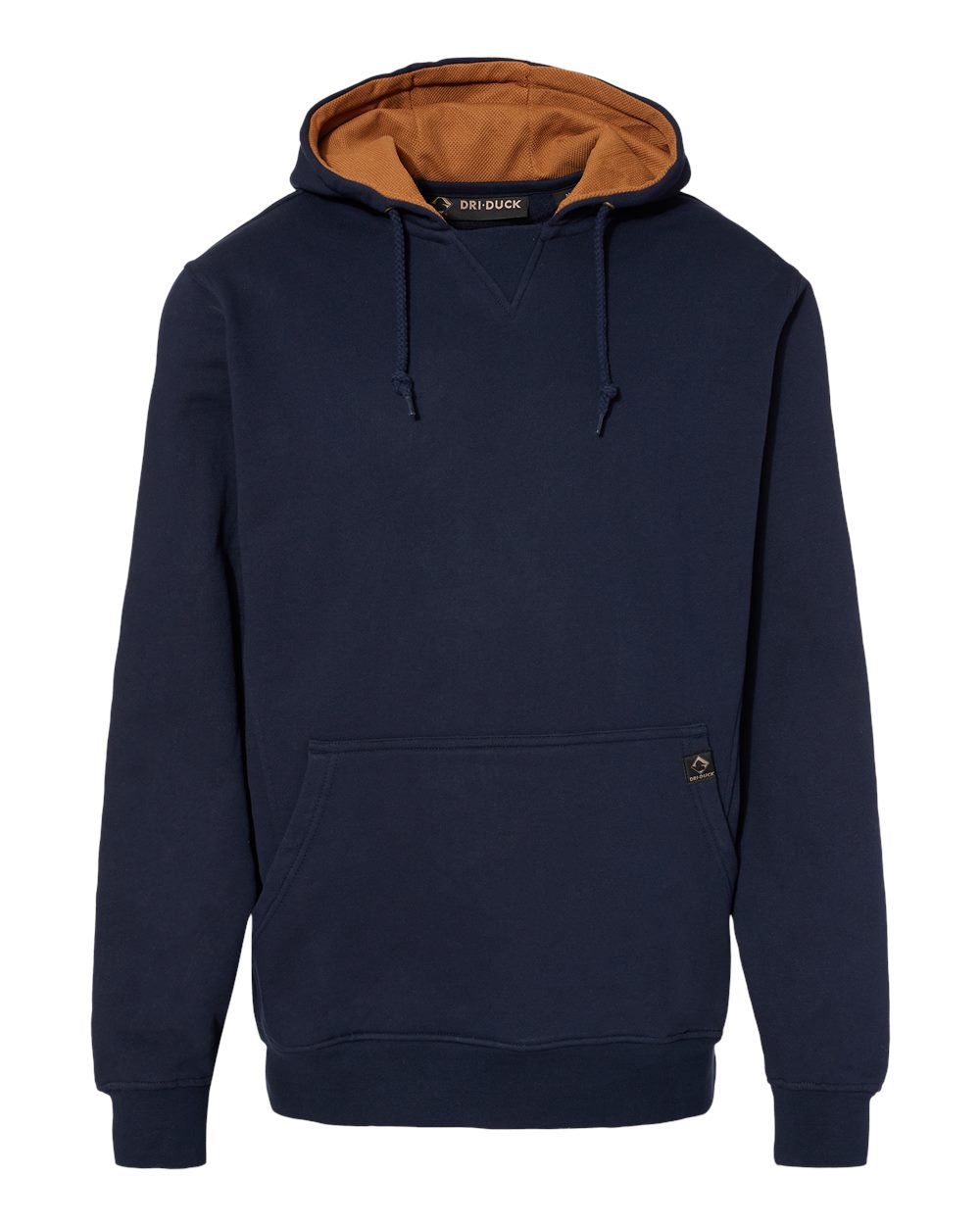 DRI DUCK Men's Woodland Fleece Hooded Pullover - 7035 Navy