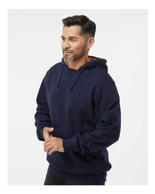 DRI DUCK Men's Woodland Fleece Hooded Pullover - 7035 Navy