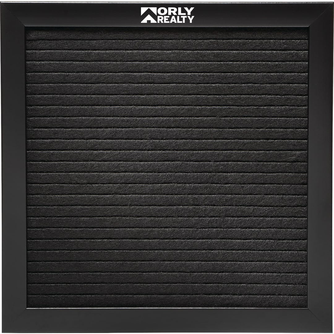 Felt Board with Letters - SM-3201 Black