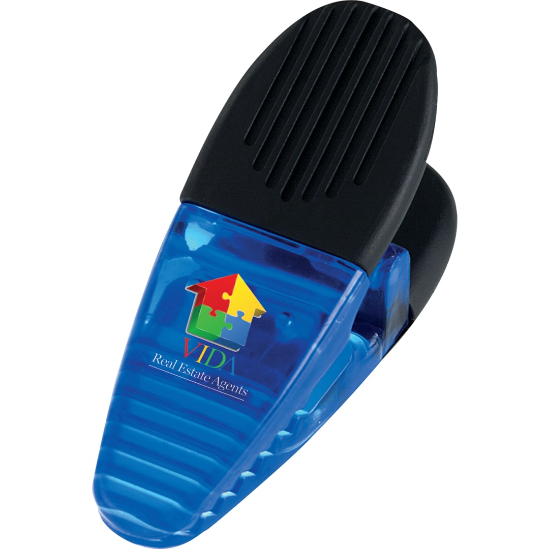 Magnetic Memo Clip - SM-3266 Translucent Blue (TBL)