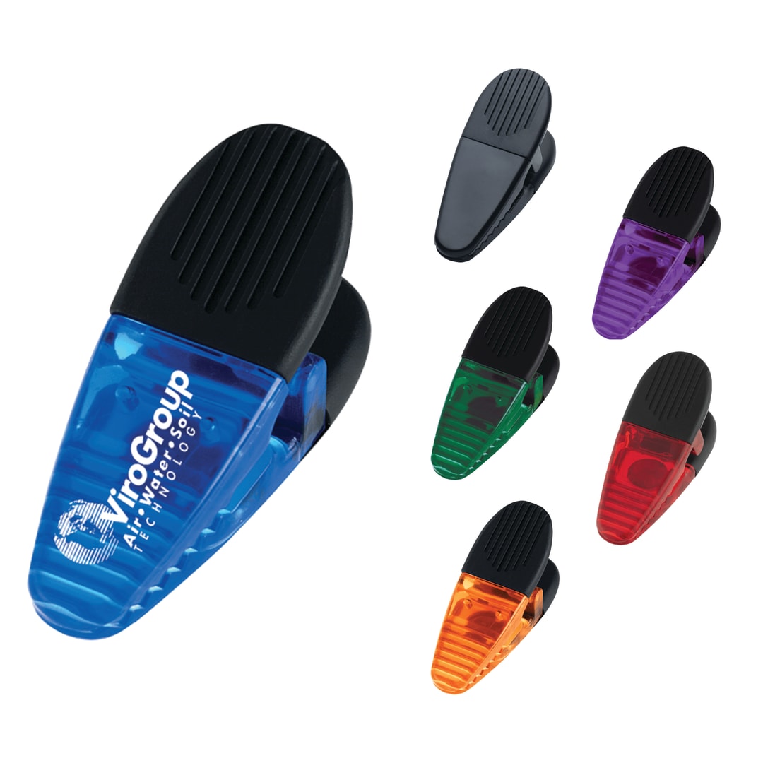 Bullet Magnetic Memo Clip - SM-3266 Blue