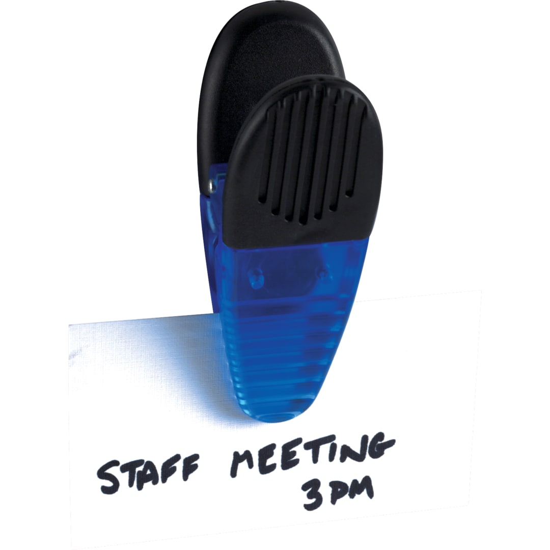 Bullet Magnetic Memo Clip - SM-3266 Blue