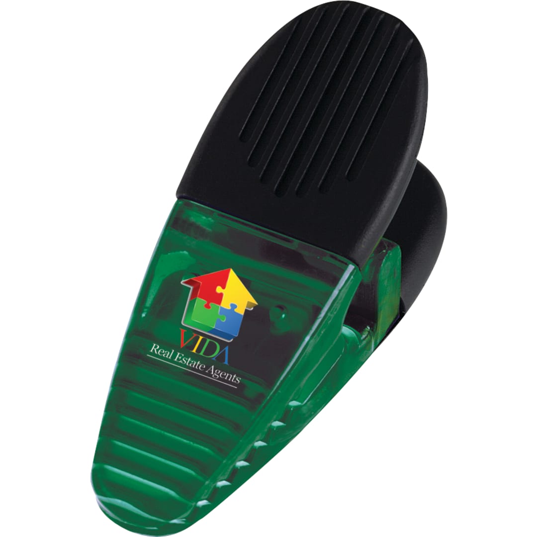 Bullet Magnetic Memo Clip - SM-3266 Green