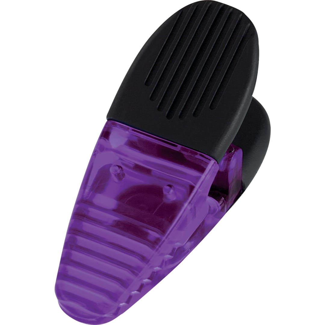 Bullet Magnetic Memo Clip - SM-3266 Purple