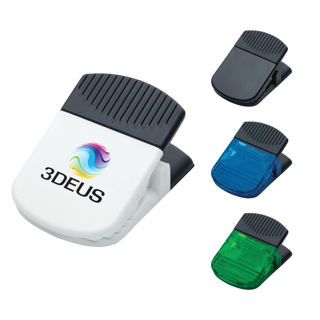 Bullet Jumbo Magnetic Memo Clip - SM-3267 White