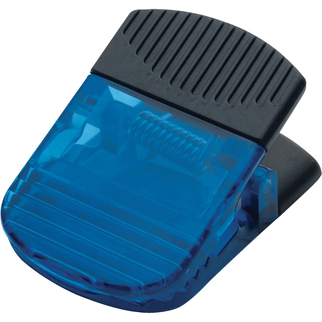 Bullet Jumbo Magnetic Memo Clip - SM-3267 Blue