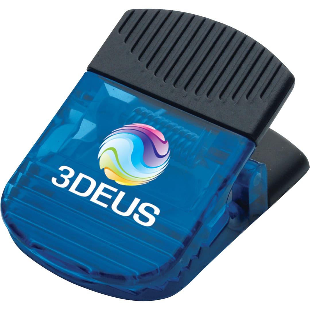 Bullet Jumbo Magnetic Memo Clip - SM-3267 Blue