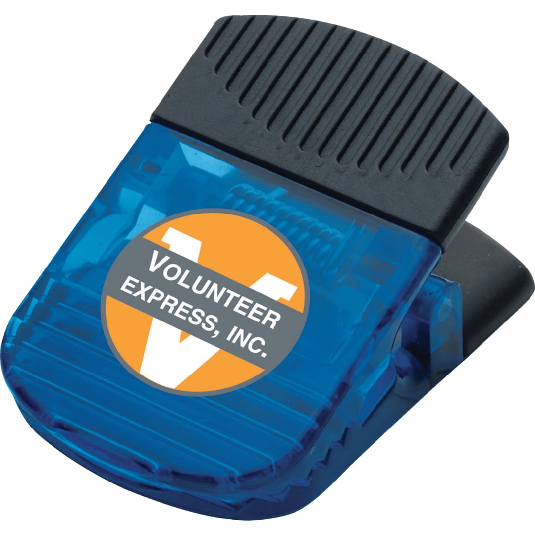 Bullet Jumbo Magnetic Memo Clip - SM-3267 Blue