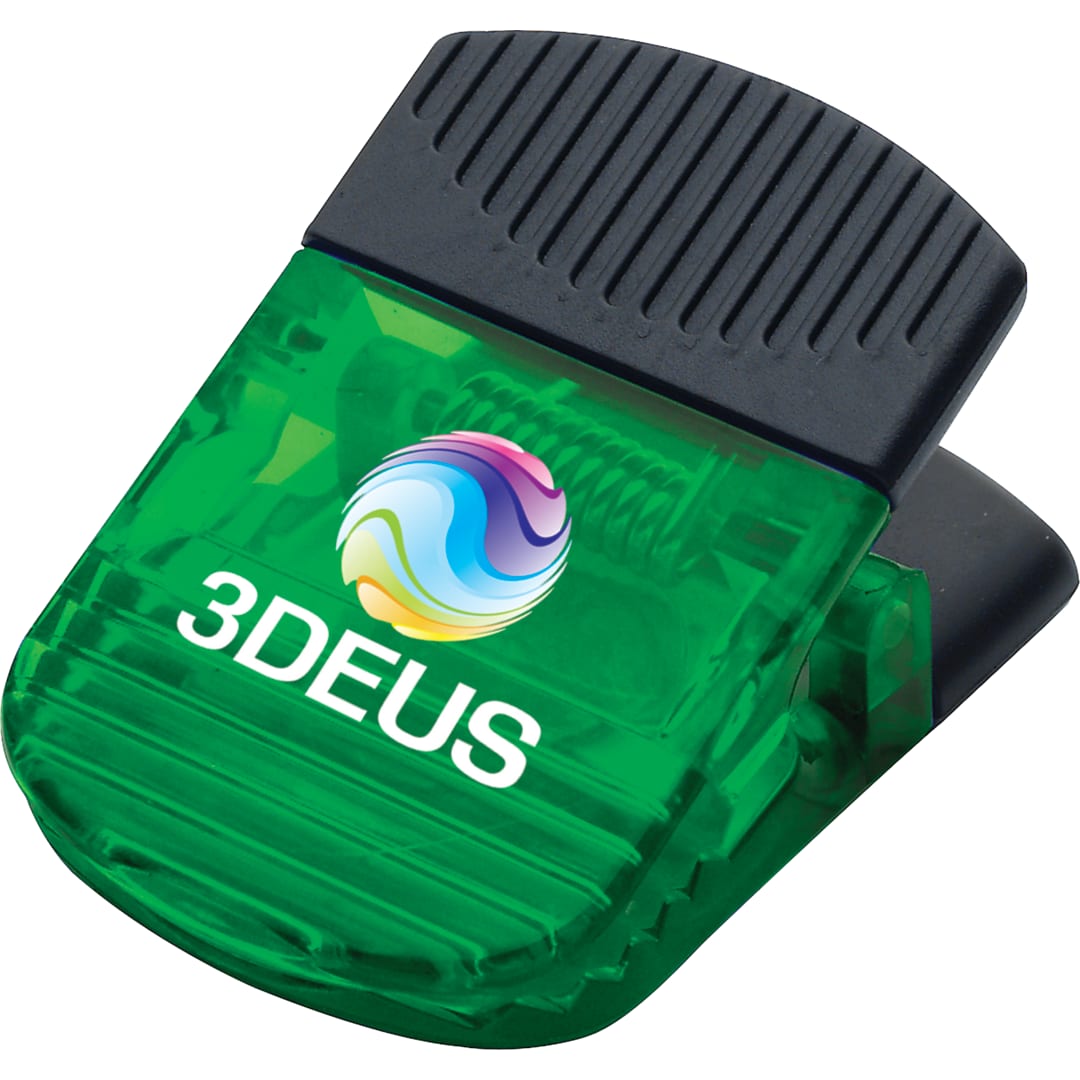 Bullet Jumbo Magnetic Memo Clip - SM-3267 Green