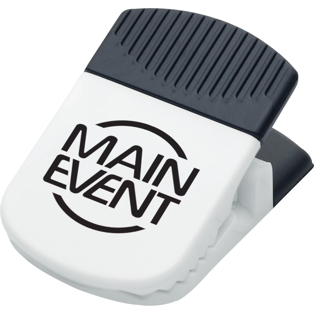 Bullet Jumbo Magnetic Memo Clip - SM-3267 White