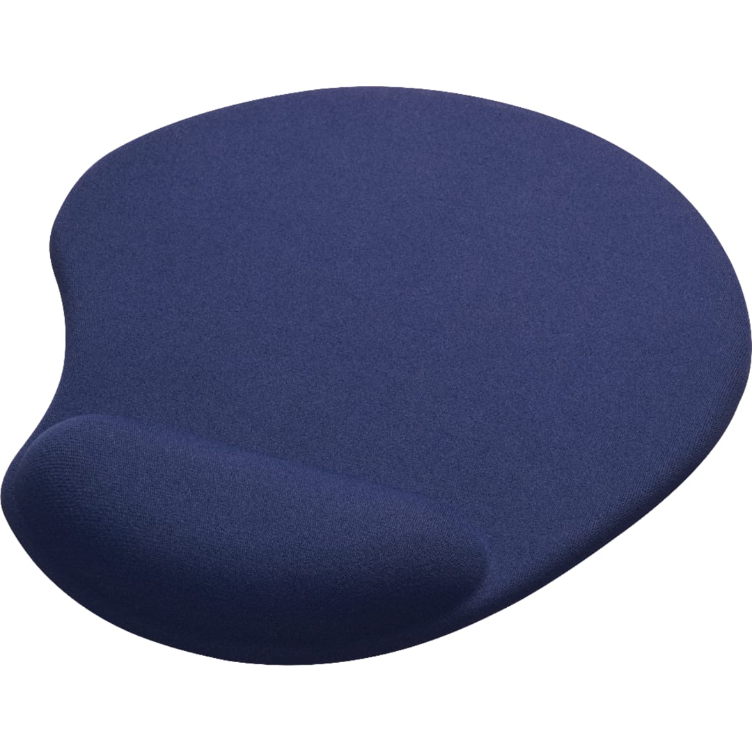 Solid Jersey Gel Mouse Pad / Wrist Rest - SM-3310 Blue