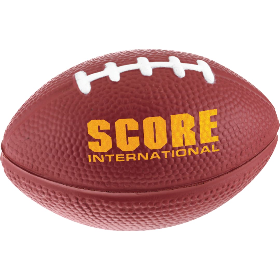 3-1/2&quot; Football Stress Reliever - SM-3386 Brown