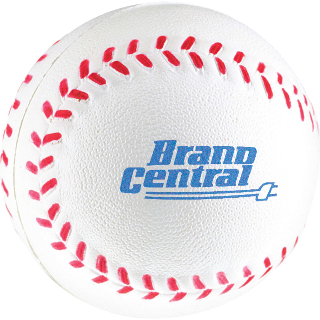 Bullet Baseball Stress Reliever - SM-3387 White