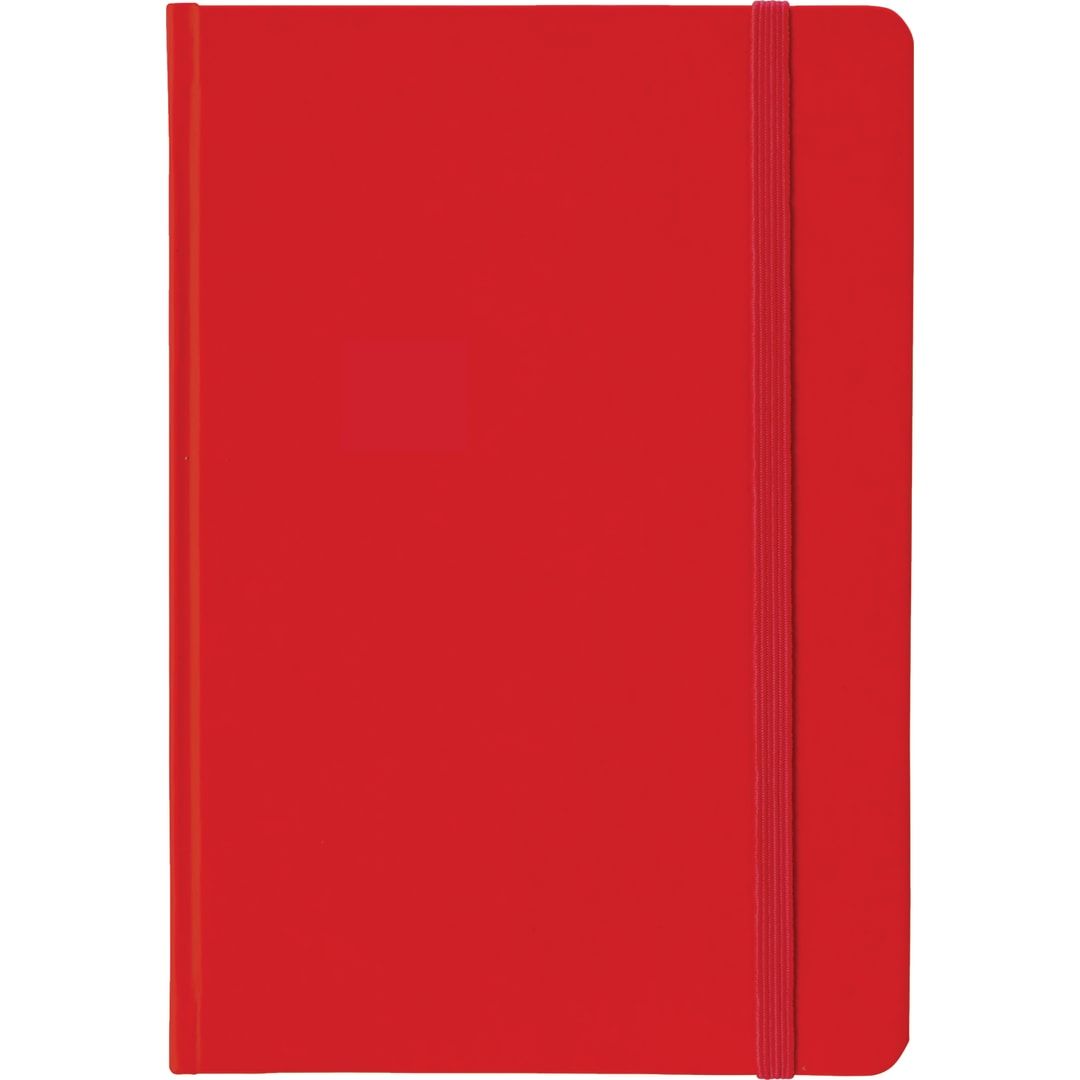 Bullet 5" x 7" Large Rainbow Notebook - SM-3414 Red