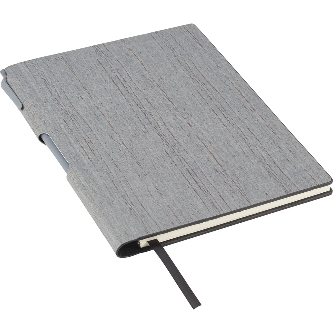  6" x 8.5" Bari Notebook with Pen - SM-3439