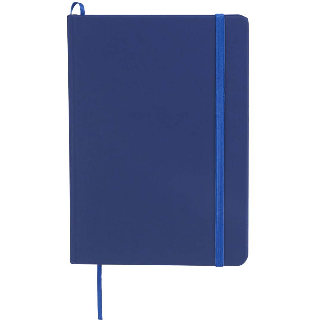 Bullet 5" x 7" Snap Elastic Closure Notebook - SM-3443 Blue