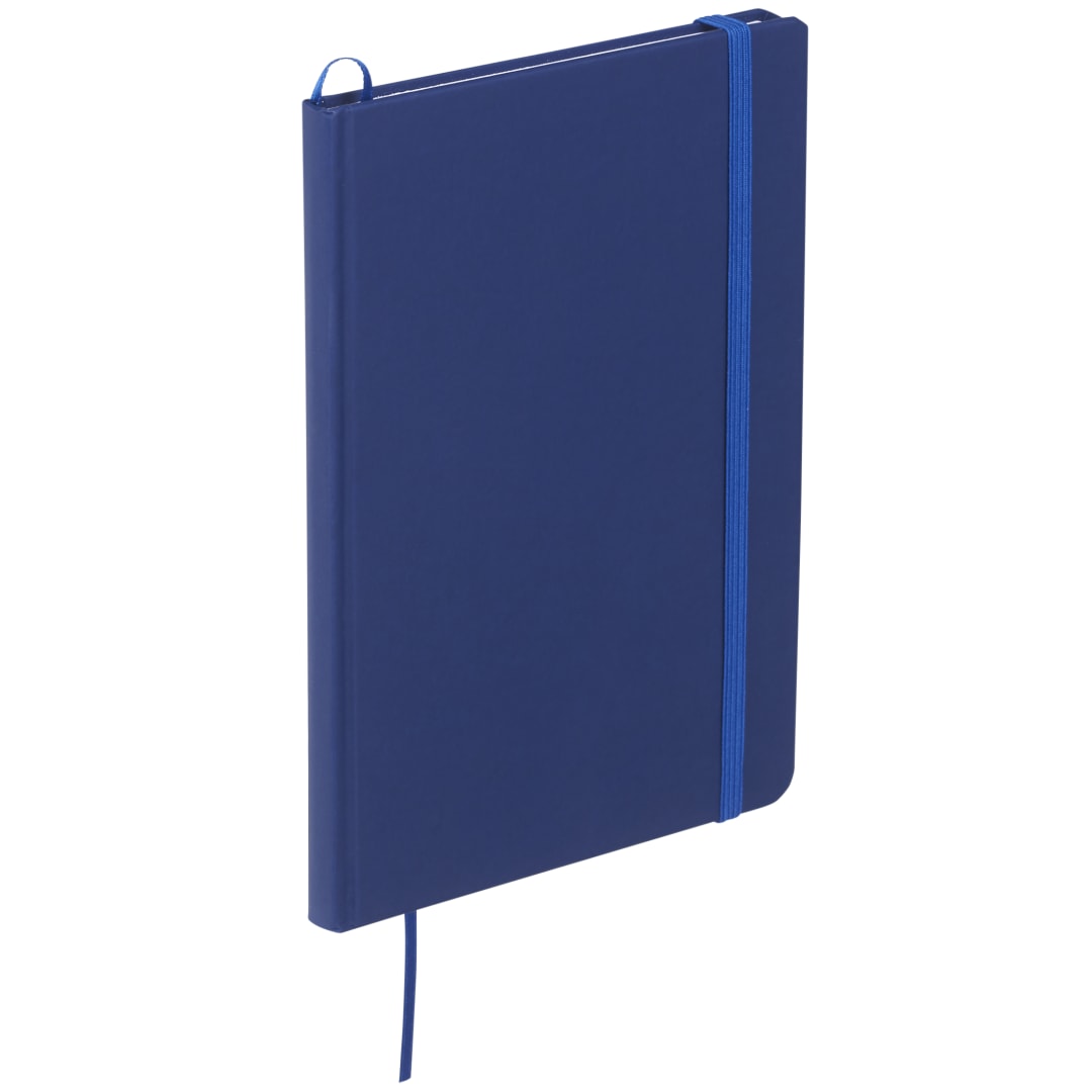 Bullet 5" x 7" Snap Elastic Closure Notebook - SM-3443 Blue