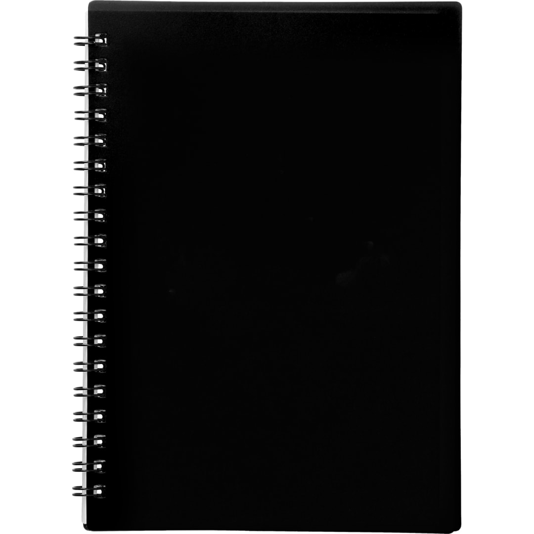 5" x 7" Duchess Spiral Notebook - SM-3455 Black