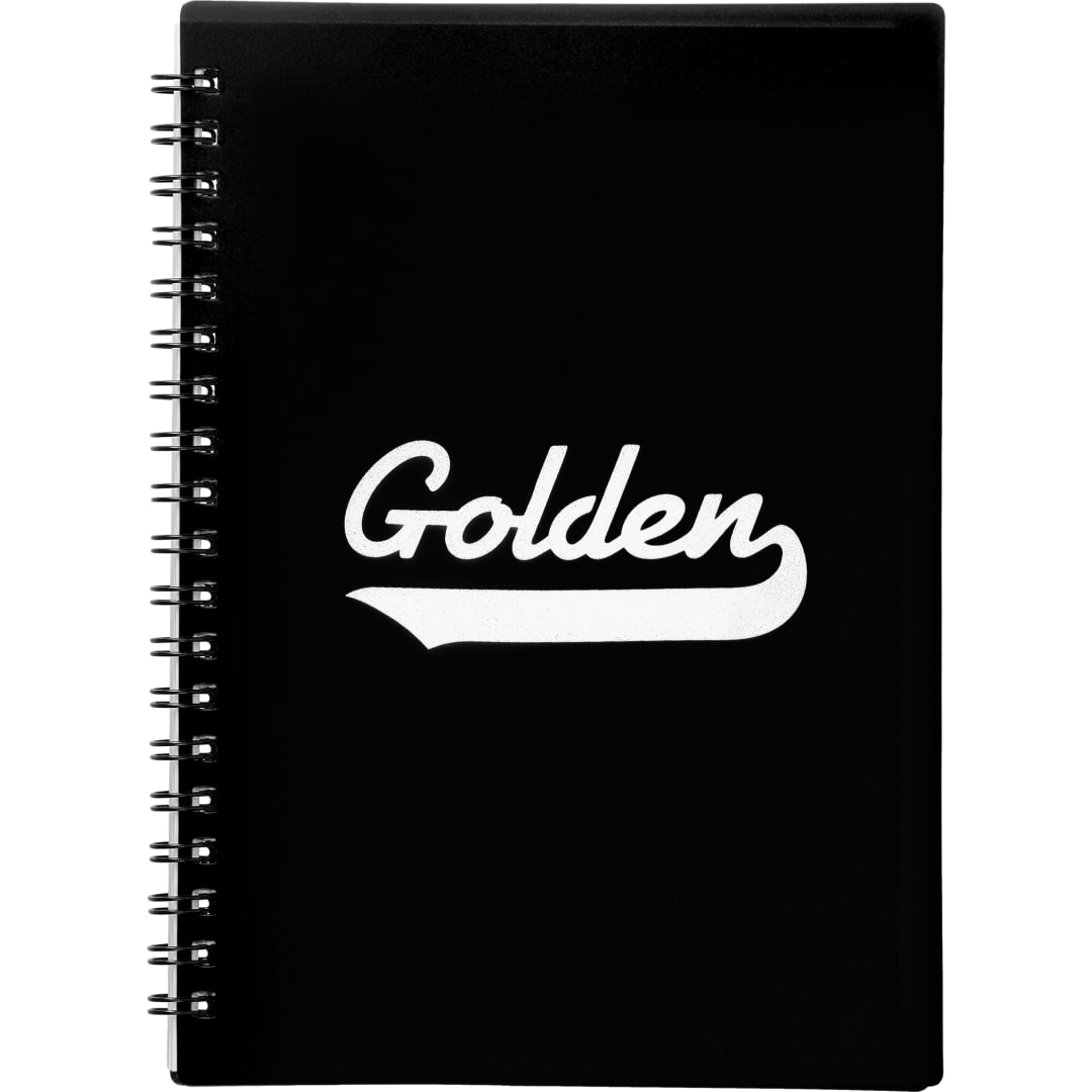 5" x 7" Duchess Spiral Notebook - SM-3455 Black