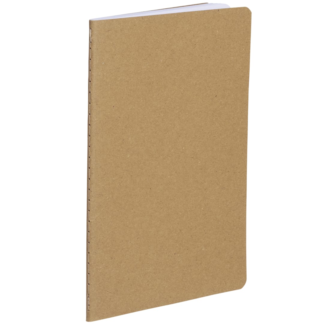 5" x 7" Recycled Pocket Notebook - SM-3484 Natural