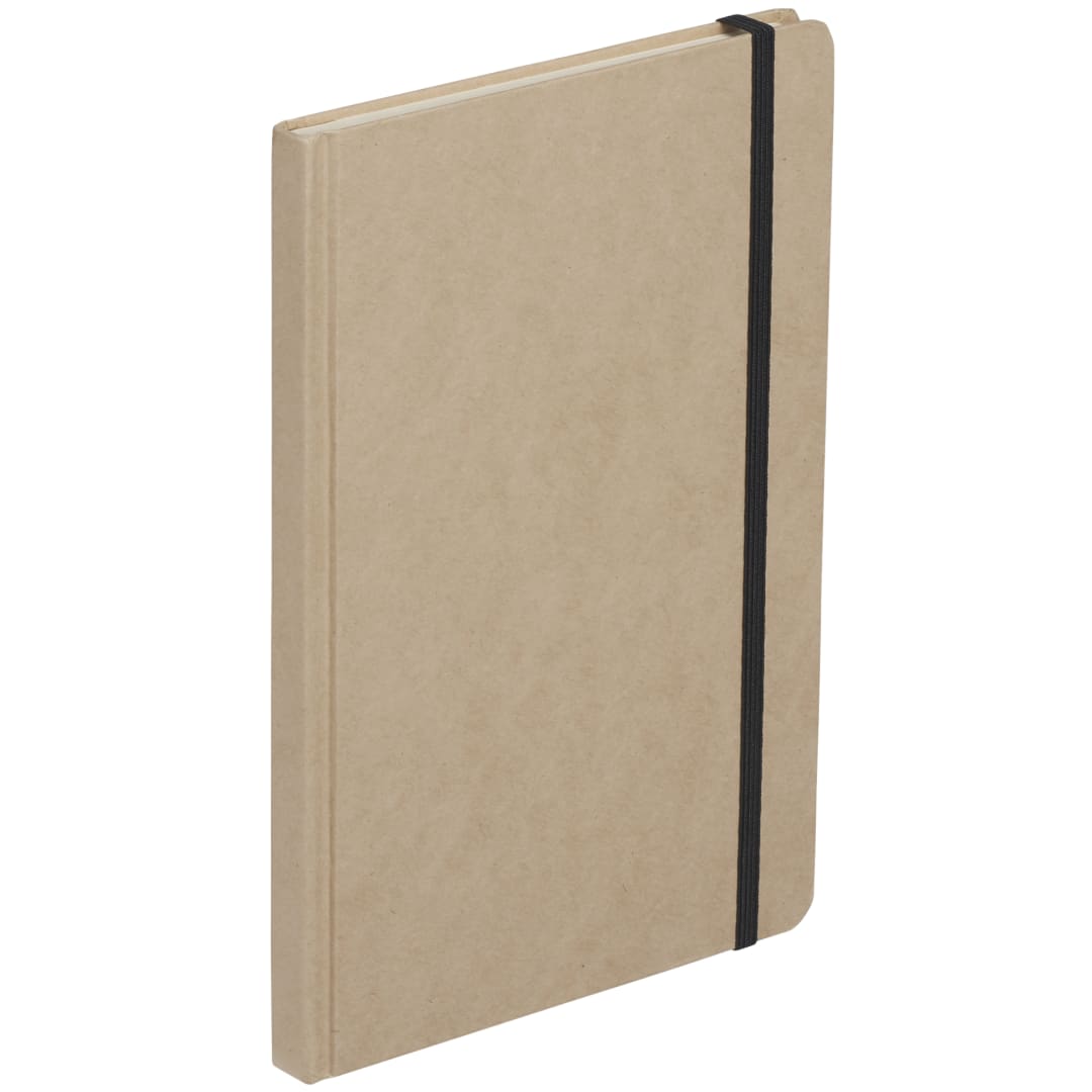 5.5" x 8.5" Snap Large Eco Notebook - SM-3489 Natural