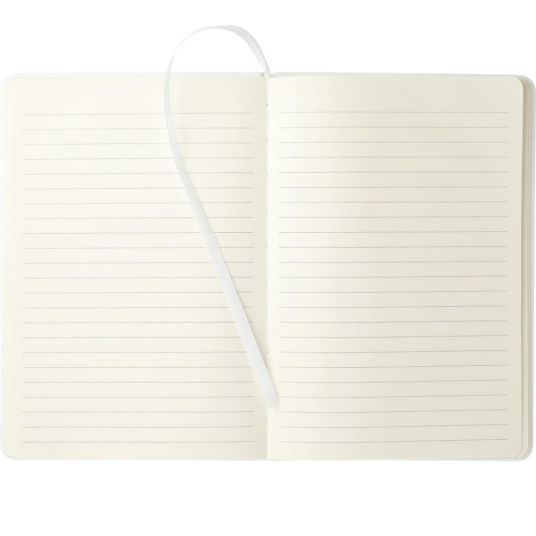 6" x 8" Moda Notebook - SM-3500 White