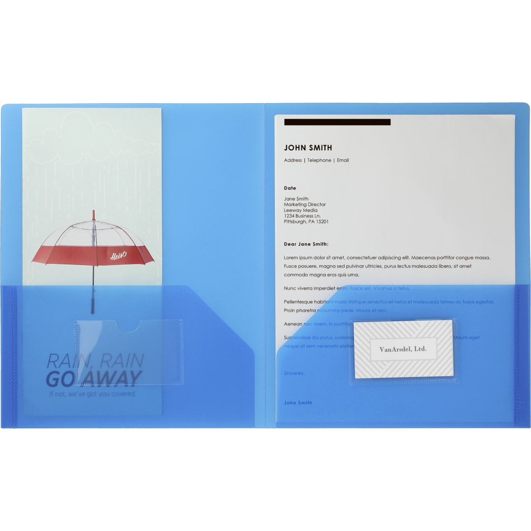 Old School Folder - SM-3535 Blue