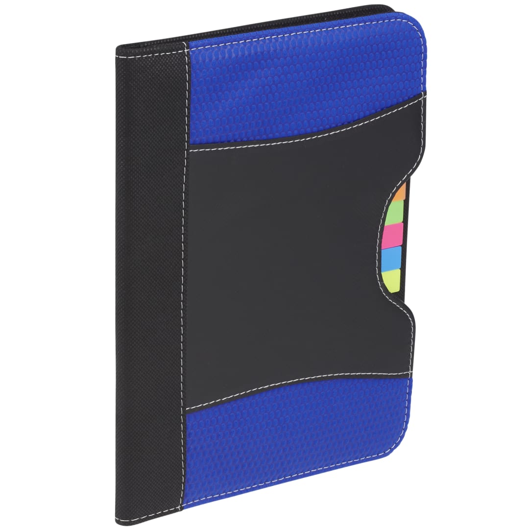 FSC&#174; Mix Flare Organization Jr. Padfolio - SM-3537 Blue