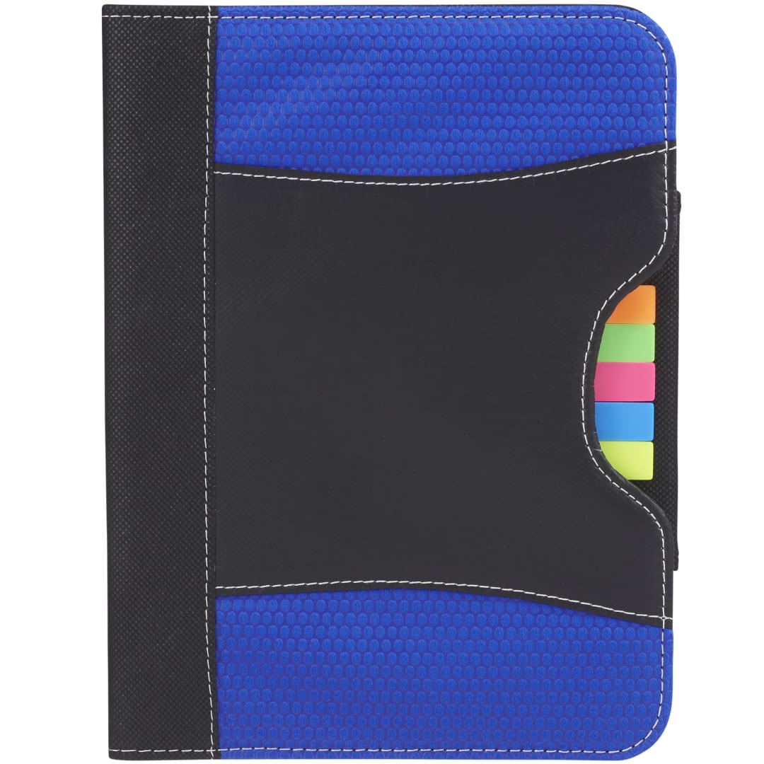 FSC&#174; Mix Flare Organization Jr. Padfolio - SM-3537 Blue