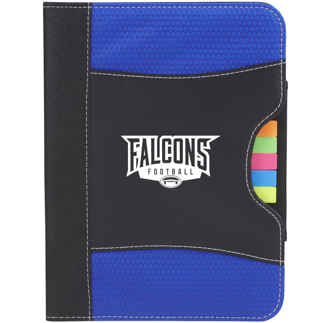 FSC&#174; Mix Flare Organization Jr. Padfolio - SM-3537 Blue