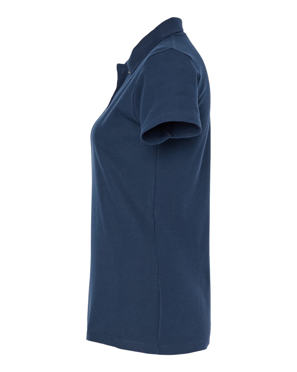 M&O Women's Ringspun Pique Polo - 7600 - 7600M Bright Navy