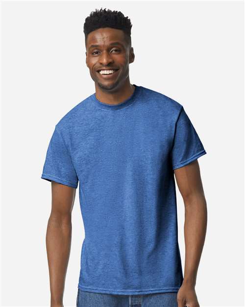 Gildan Unisex DryBlend® T-Shirt - 8000 Heather Deep Royal