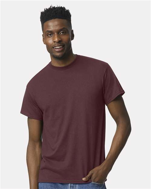 Gildan Unisex DryBlend® T-Shirt - 8000 Dark Maroon