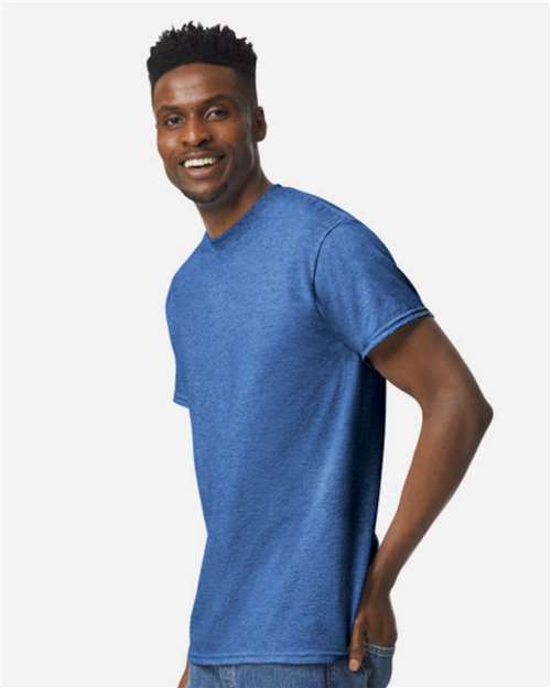 Gildan Unisex DryBlend® T-Shirt - 8000 Heather Deep Royal