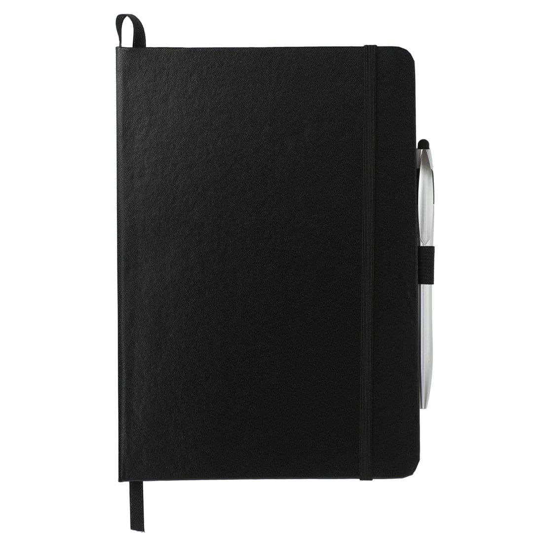  6" x 8.5" Crown Journal with Pen-Stylus - SM-3597