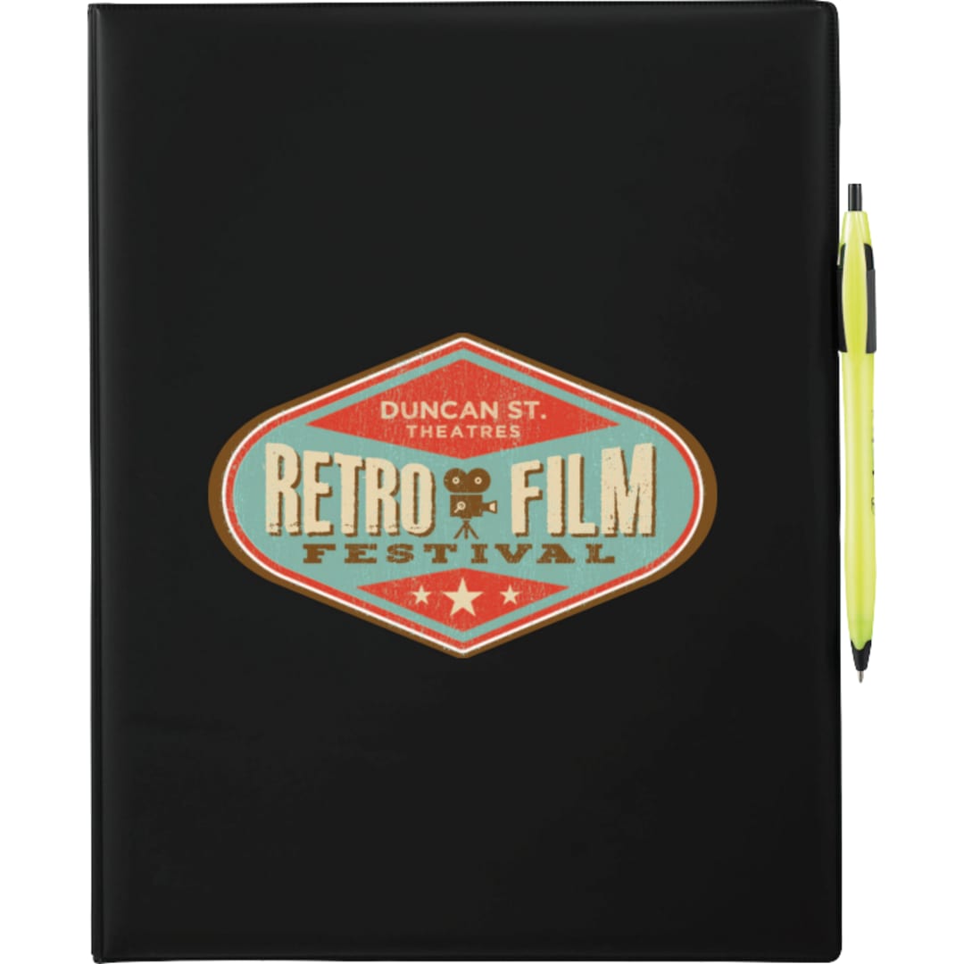 Bullet FSC® Mix Maxx Padfolio - SM-3601 Black