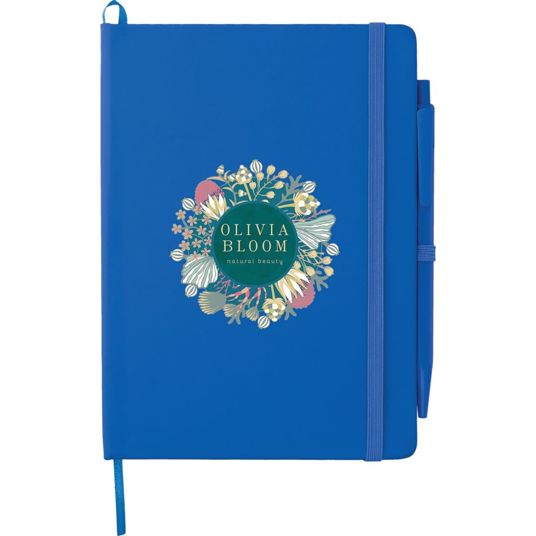5" x 7" Prime Notebook With Pen - SM-3644 Blue