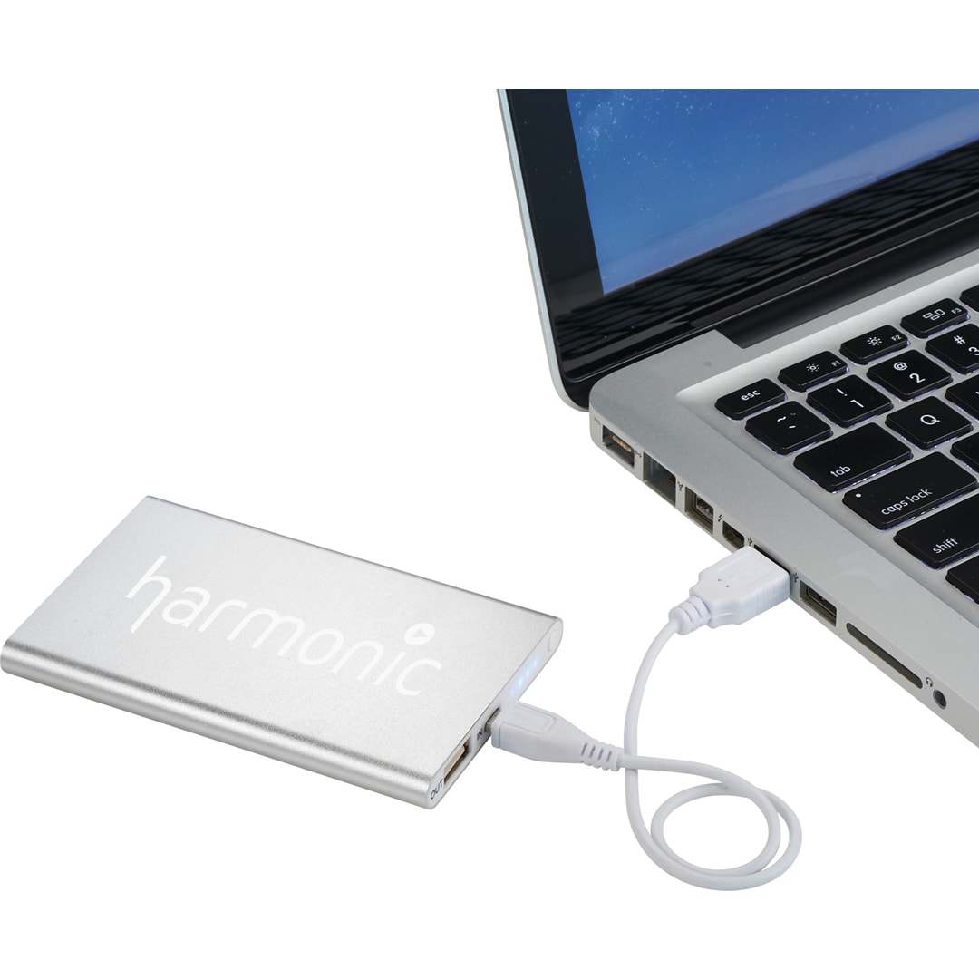 Pep 4000 mAh Power Bank - SM-3714 Silver