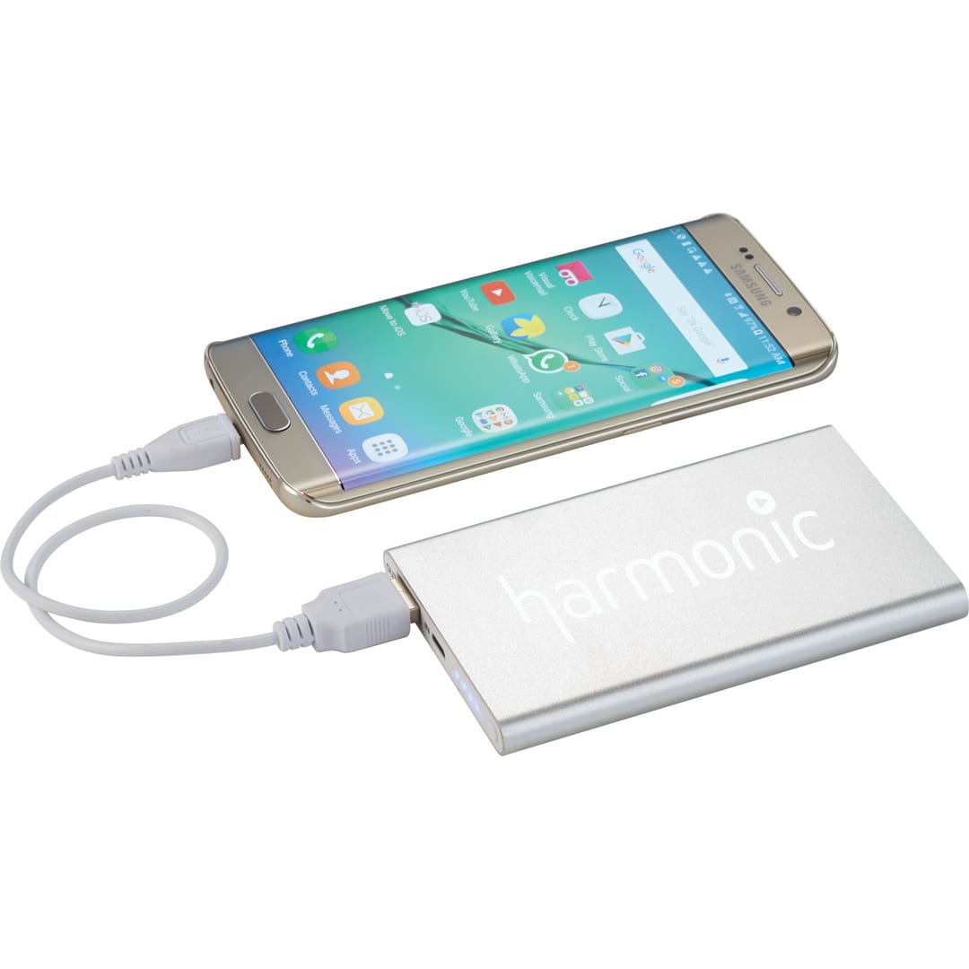 Pep 4000 mAh Power Bank - SM-3714 Silver