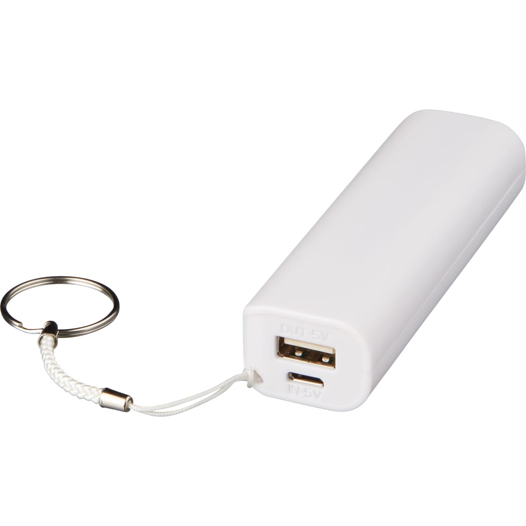 Span 1200 mAh Power Bank - SM-3763 White