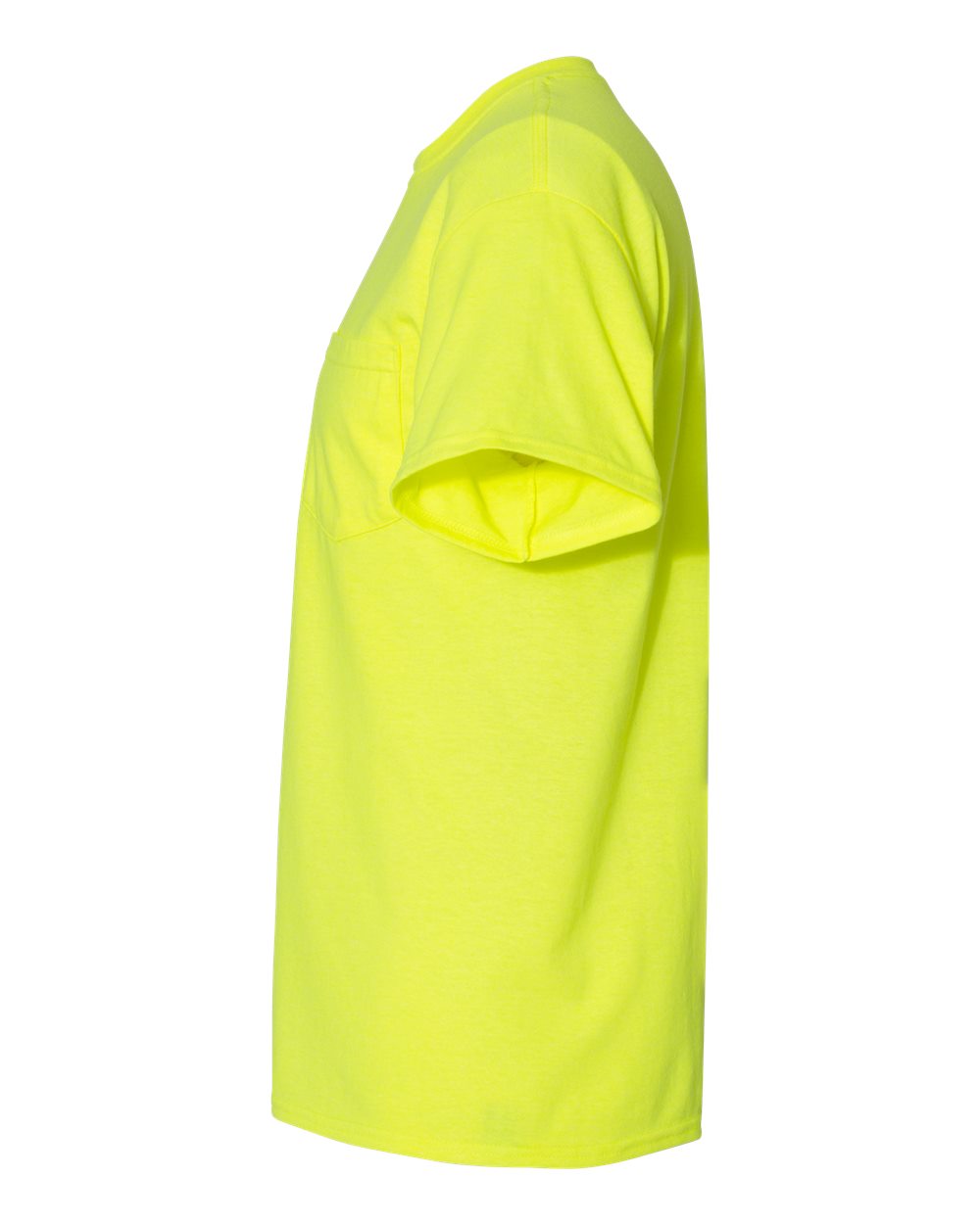 Gildan Unisex DryBlend® Pocket T-Shirt - 8300 Safety Green